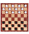 2 IN 1 BOARD GAME - BACKBOARD AND CHECKERS