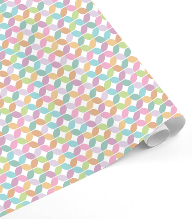 PACKAGING PAPER MIXED COLORS 100 X 300 4 VARIETIES - PACKAGING AND BATTERIES