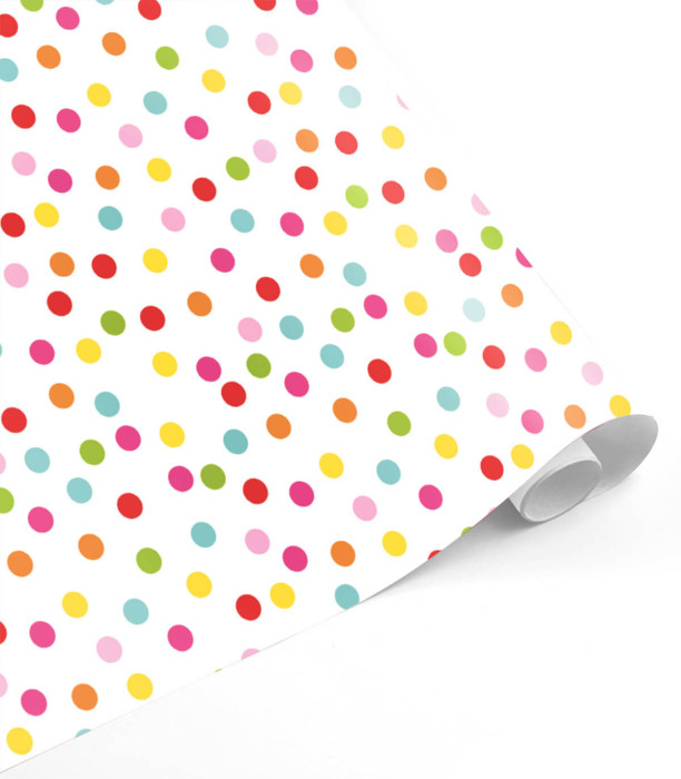 PACKAGING PAPER ALL YEAR MIXED COLORS MEGA 70 X 1000 5 VARIETIES - PACKAGING AND BATTERIES