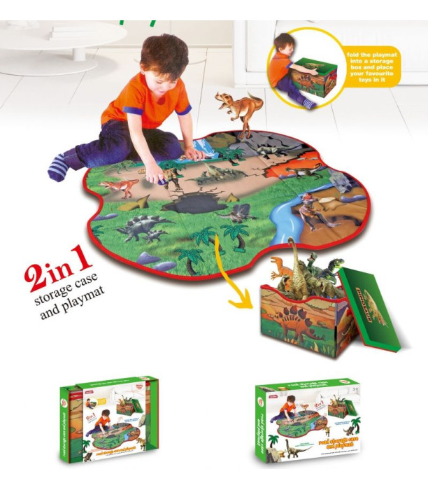 КИЛИМ - КУТИЯ ЗА ИГРАЧКИ 2 В 1