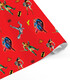 WRAPPING PAPER DC SUPER HEROES 70 X 200 4 VARIETIES - PACKAGING AND BATTERIES