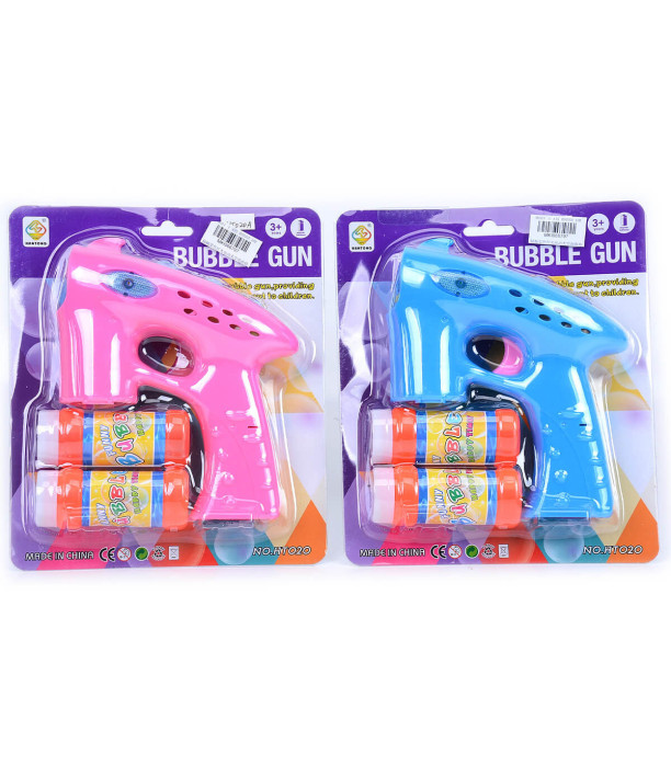TOY SOAP BALLOON GUN 4 COLOR VARIETIES - SOAP BUBBLES
