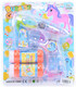 CLEAR UNICORN SOAP BALLOON GUN PISTOL - SOAP BUBBLES