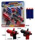 TOY SET 2 GUNS WITH SOFT ARROWS - PISTOLS