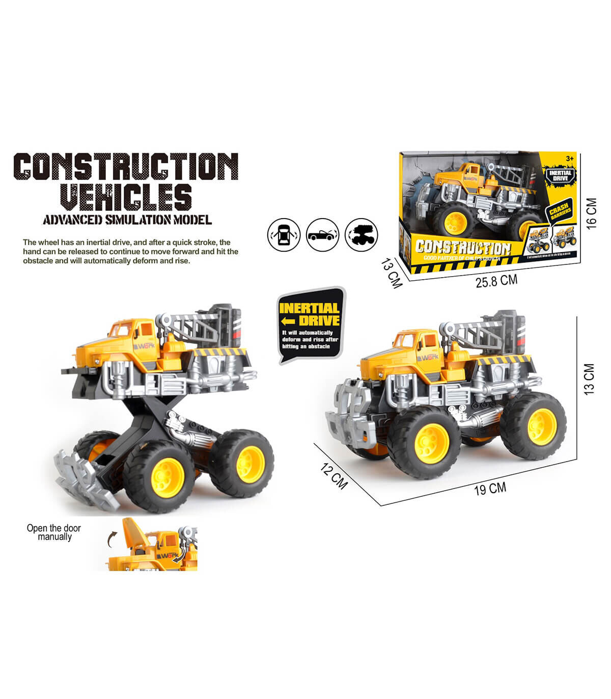LIFTING CONSTRUCTION TRUCK - Agricultural, construction machinery and military equipments