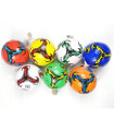 FAUX LEATHER SOCCER BALLS IN 7 COLORS