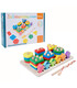2 IN 1 WOODEN SORTER GAME WITH 6 COLUMNS, ROD AND FISH - WOODEN