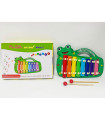 FROG SHAPED WOODEN XYLOPHONE TOY