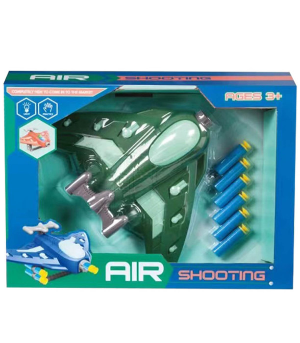 CHILDREN'S AIRCRAFT FIRING SOFT CARTRIDGES 3 COLORS - AIRCRAFT AND HELICOPTERS