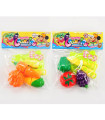 CHILDREN'S FRUITS AND VEGETABLES FOR CUTTING WITH CORN AND BOARD 6 PIECES