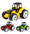 CHILDREN'S TRACTOR WITH DRIVER 27 CM 3 COLORS