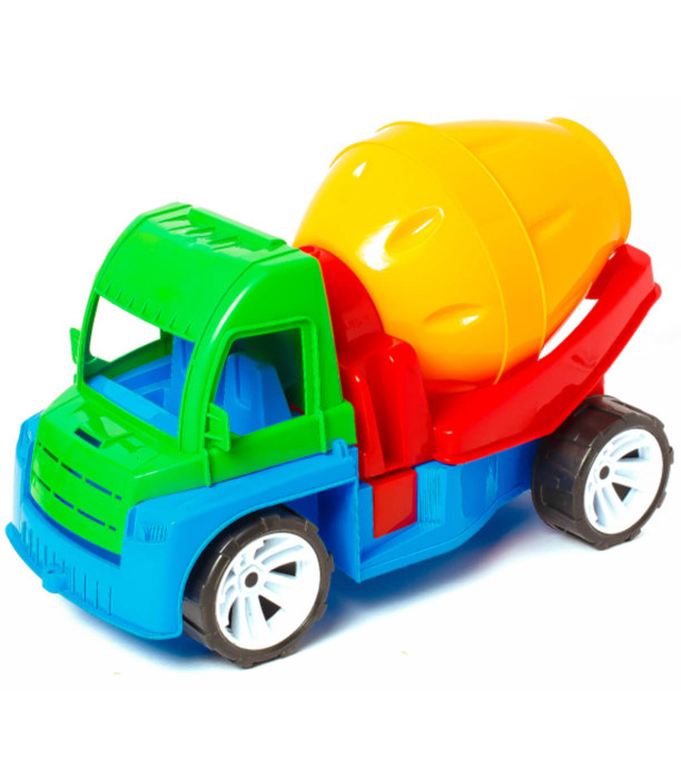 CHILDREN'S LARGE CONCRETE TRUCK 43 CM - Agricultural, construction machinery and military equipments