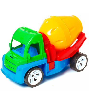 CHILDREN'S LARGE CONCRETE TRUCK 43 CM - Agricultural, construction machinery and military equipments