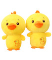 PLUSH DUCK WITH EMBROIDERY 20 CM