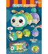 BABY MAGNETIC MUSICAL CATERPILLAR WITH 3 PARTS - Musical