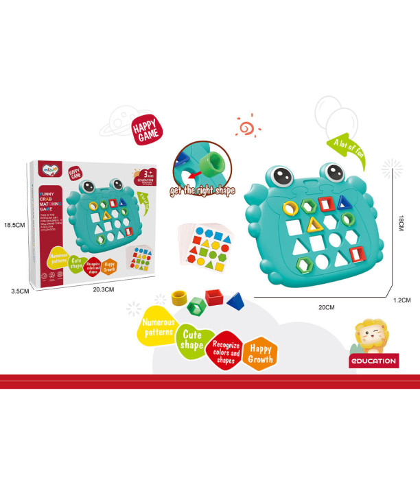 BABY SORTER FROG IN A BOX - BUILDING BLOCKS, SORTERS AND RINGS