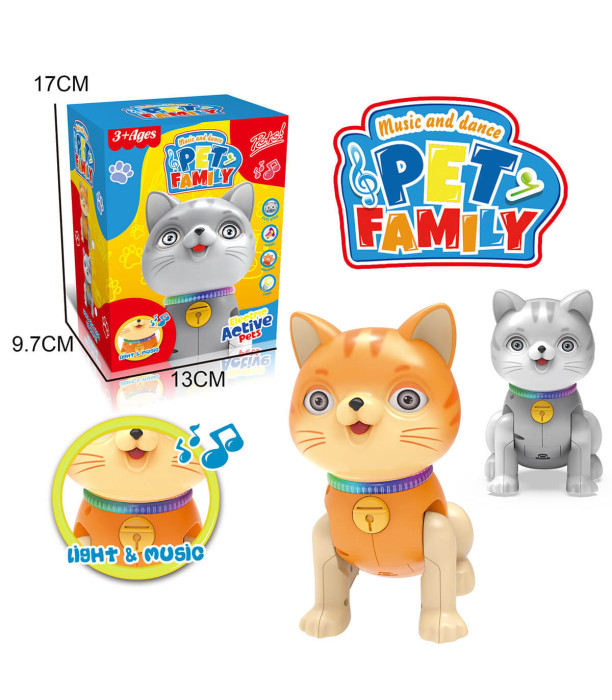 BABY WALKING MUSICAL CAT - Musical