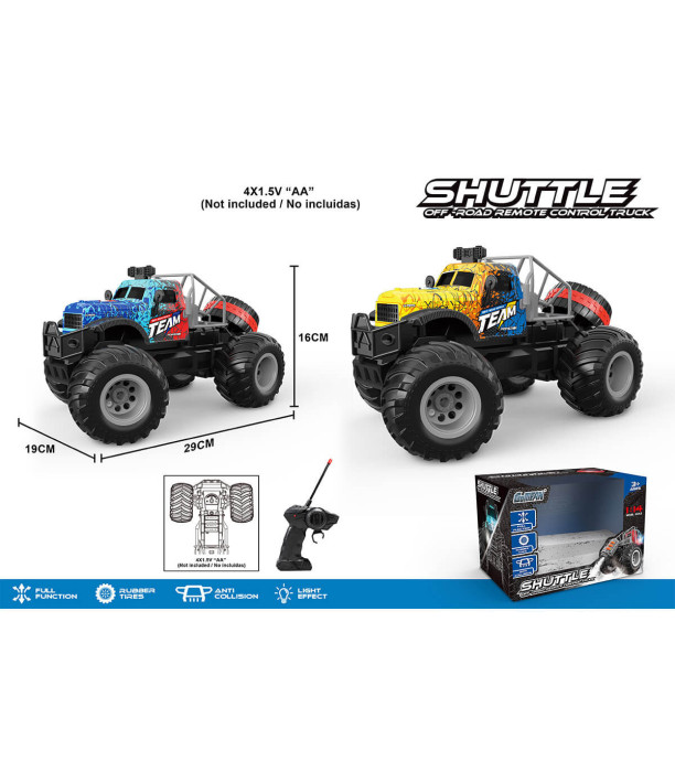 ΠΑΙΔΙΚΟ OFFROAD JEEP ΡΑΔΙΟΕΛΕΓΧΟΣ 4 ΚΑΤΕΥΘΥΝΣΕΙΣ ΜΕ JOYSTICK - Ραδιοέλεγχος