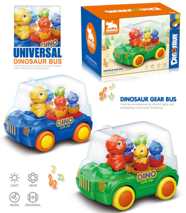 BABY TOY CAR ON BATTERIES DINO - Musical