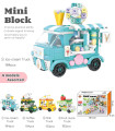 KIDS' CONSTRUCTOR FOOD TRUCK 4 TYPES