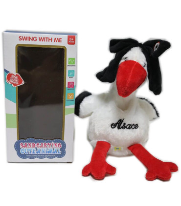 DANCING PLUSH FLAMINGO IN A BOX - Musical