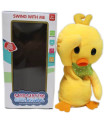 DANCING PLUSH YELLOW DUCK IN A BOX