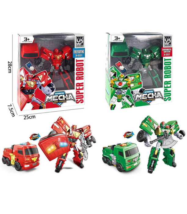 TRANSFORMERS ROBOT IN BOX 4 COLORS - Transformers Figures