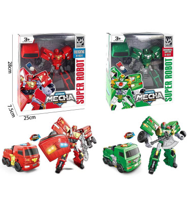 TRANSFORMERS ROBOT IN BOX 4 COLORS - Transformers Figures