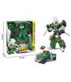 TRANSFORMERS ROBOT GREEN XROBOT IN BOX