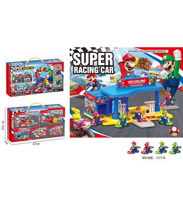 CHILDREN'S GAS STATION MARIO - PARKINGS, GARAGES, TRACKS AND AIRPORTS