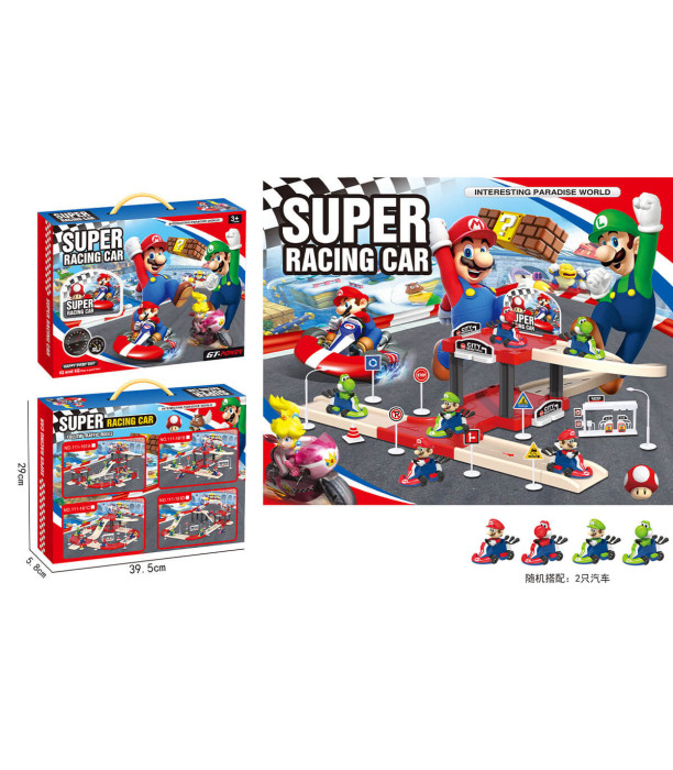 CHILDREN'S PARKING MEDIUM ON 2 LEVELS MARIO - PARKINGS, GARAGES, TRACKS AND AIRPORTS