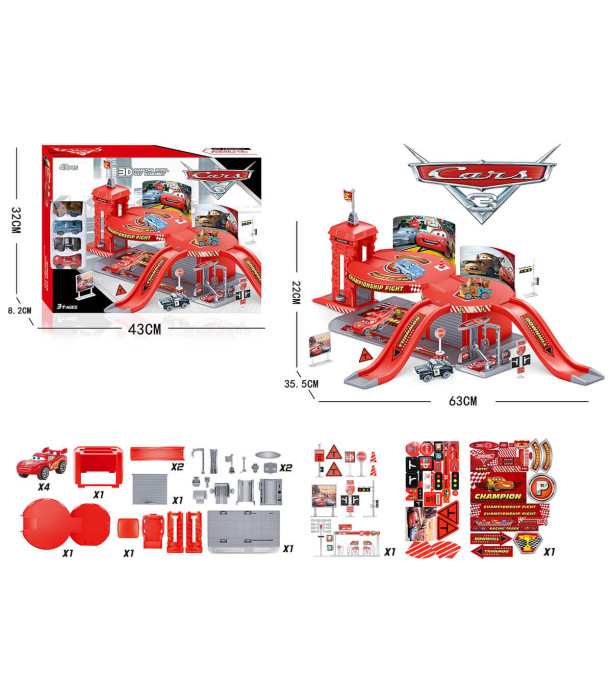 ΠΑΙΔΙΚΟΣ ΠΑΡΚΙΝΓΚ ΑΥΤΟΚΙΝΗΤΑ ΣΕ 2 ΕΠΙΠΕΔΑ, ΜΕ ΑΣΑΝΣΕΡ ΚΑΙ 2 ΤΣΟΥΛΗΘΡΕΣ - ΠΑΡΚΙΝΓΚ, ΓΚΑΡΑΖ, ΠΙΣΤΕΣ ΚΑΙ ΑΕΡΟΔΡΟΜΙΑ