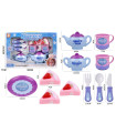 CHILDREN'S TEA SET WITH CAKE IN A BOX