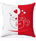 PLUSH PILLOW RED SAINT VALENTINE 5 TYPES 36 CM - VALENTINE'S DAY AND CHRISTMAS