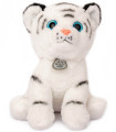 PLUSH WHITE TIGER 28 CM