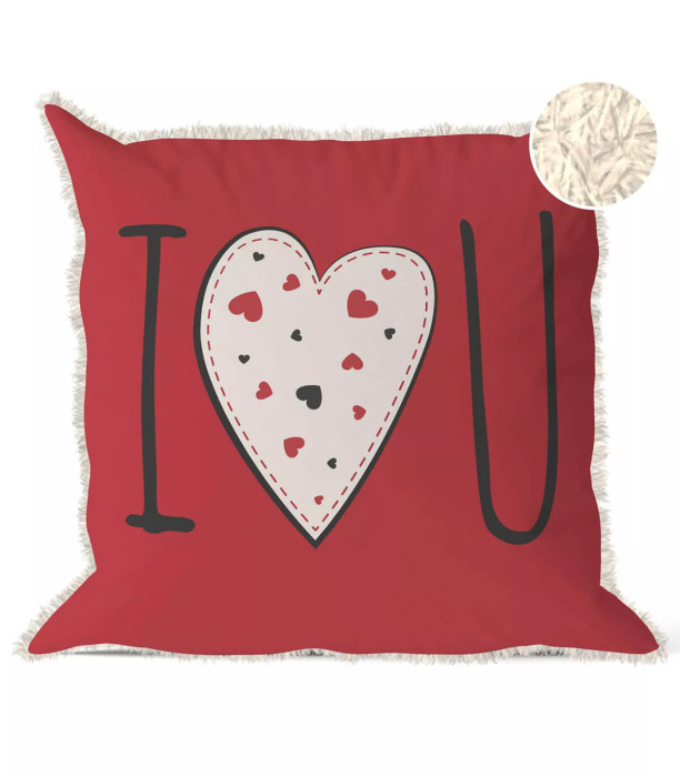 PLUSH PILLOW SAINT VALENTINE 12 TYPES 36 CM - VALENTINE'S DAY AND CHRISTMAS