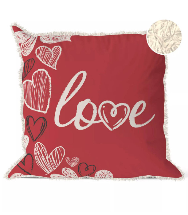 PLUSH PILLOW SAINT VALENTINE 12 TYPES 36 CM - VALENTINE'S DAY AND CHRISTMAS