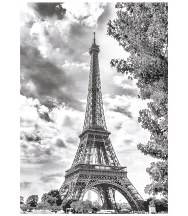 PUZZLE EIFFEL TOWER BLACK-WHITE 500 PIECES - PUZZLES AND CUBES