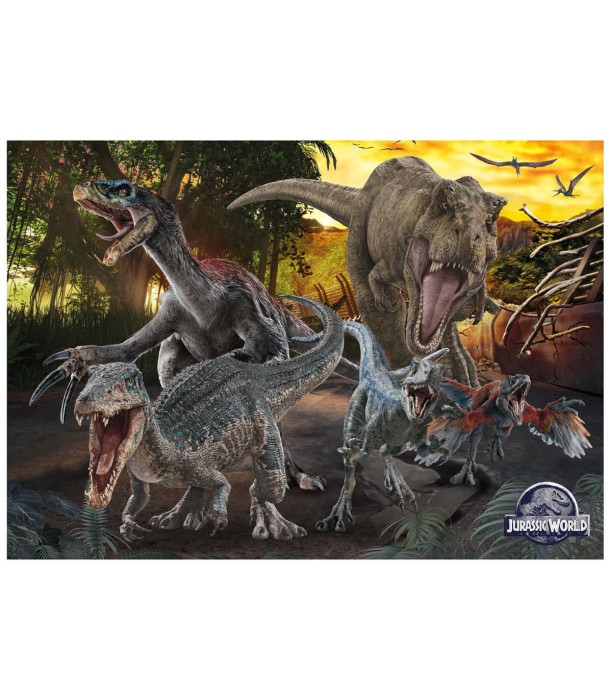 JURASSIC WORLD CHILDREN'S PUZZLE 300 XL PIECES - PUZZLES AND CUBES