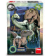 ΠΑΖΛ ΓΙΑ ΠΑΙΔΙΑ JURASSIC WORLD 100 XL ΚΟΜΜΑΤΙΑ ΝΕΟΝ Dino