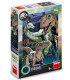 ΠΑΖΛ ΓΙΑ ΠΑΙΔΙΑ JURASSIC WORLD 100 XL ΚΟΜΜΑΤΙΑ ΝΕΟΝ Dino