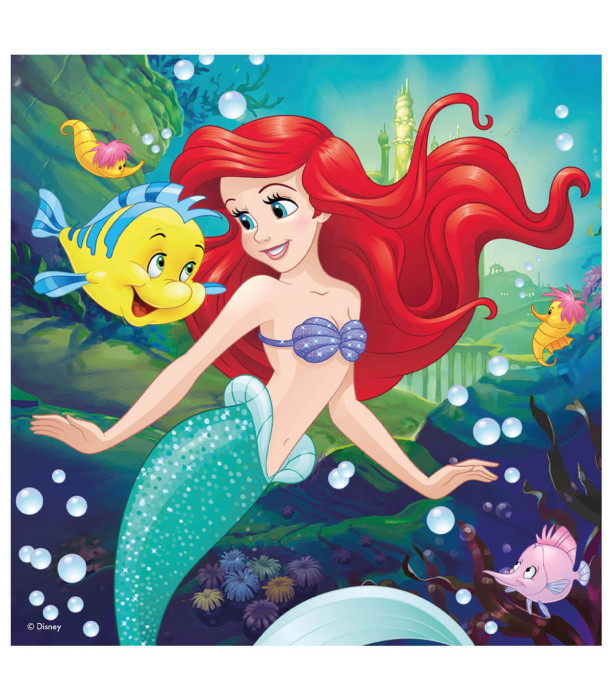 DISNEY PRINCESS CHILDREN'S PUZZLE 3X55 PIECES - PUZZLES AND CUBES