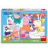 PEPPA PIG CHILDREN'S PUZZLE 3X55 PIECES - PUZZLES AND CUBES