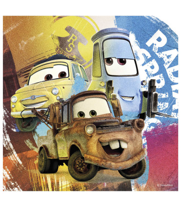 CHILDREN'S PUZZLE CARS 3X55 PIECES - PUZZLES AND CUBES