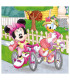 CHILDREN'S PUZZLE MICKEY & MINNIE 3X55 PIECES - PUZZLES AND CUBES