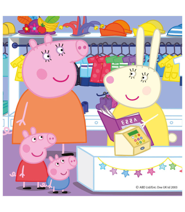 PEPPA PIG CHILDREN'S PUZZLE 3X55 PIECES - PUZZLES AND CUBES