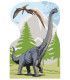 ΠΑΙΔΙΚΟ ΠΑΖΛ JURASSIC WORLD 4Χ54 ΚΟΜΜΑΤΙΑ Dino