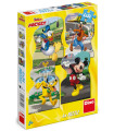 CHILDREN'S PUZZLE MICKEY 4X54 PIECES
