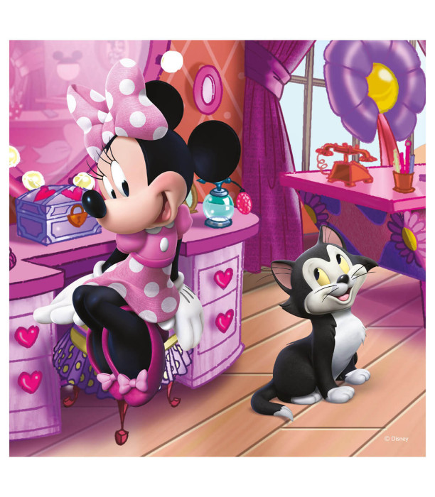 MINNIE CHILDREN'S PUZZLE 3X55 PIECES - PUZZLES AND CUBES
