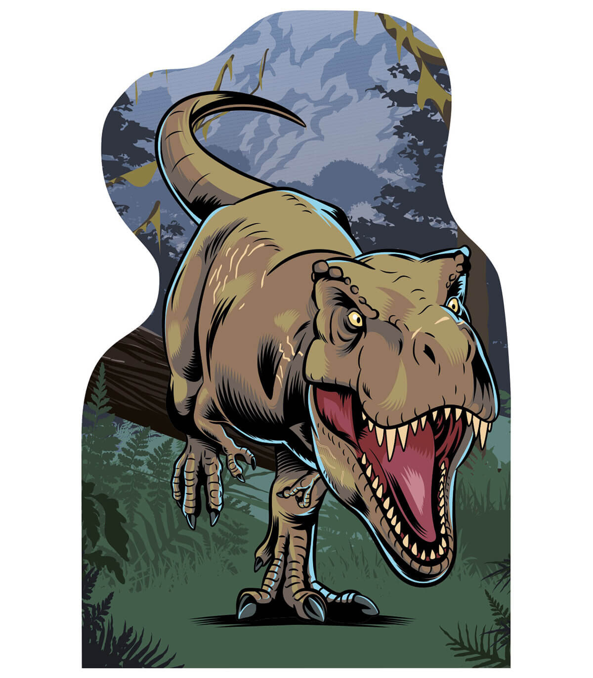 ΠΑΙΔΙΚΟ ΠΑΖΛ JURASSIC WORLD 4Χ54 ΚΟΜΜΑΤΙΑ Dino